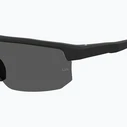 Under Armour Driven Unisex Sunglasses – Black Injected Frame, Grey Lenses (Category 3 UV400)