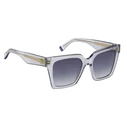 Tommy Hilfiger Women's Sunglasses TH-2100-S-KB7 (53/19/140) - Grey Acetate Frame, Grey / Grey Azure Lenses, Category 3 UV400