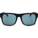 Tommy Hilfiger Women's Sunglasses TH-2118-S-37N — Black Acetate Frame with Blue Lenses, 53-20-140 mm, Category 3 UV400