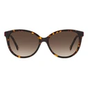 Carolina Herrera Women Sunglasses HER0237/S O63 - Brown Tortoise Acetate, Brown Gradient Lenses, 56/16/145