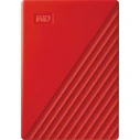 External Hard Drives Western Digital My Passport 2TB USB 3.2 Gen 1 Portable Hard Drive Red