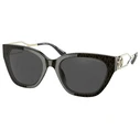Michael Kors Lake Como Women's Sunglasses MK2154-370687 - Burgundy Frame, Black Lens (54/19/140 mm)