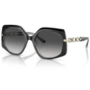 Michael Kors Cheyenne Women's Sunglasses MK2177 31068G Black Frame Grey Gradient Lens 56/19/140