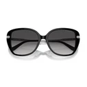 Michael Kors Flatiron MK2185BU 30058G Women's Sunglasses — Black Frame with Black Gradient (Grey) Lens, 54/17/140 mm