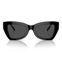 Michael Kors Montecito Women's Sunglasses MK2205-300587 Black Acetate Frame Black/Grey Lens 52/19/140 mm