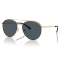 Γυναικεία Γυαλιά Ηλίου Michael Kors MK1138-101487 - Χρυσός Μεταλλικός Σκελετός, Γκρι Φακός, 58/17/145