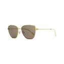 Γυναικεία Γυαλιά Ηλίου Tory Burch TY6105-32787N – Χρυσός Μεταλλικός Σκελετός, Καφέ Φακοί, 55/16/140 mm