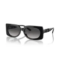Michael Kors Women's Sunglasses MK2215 30058G Black Acetate Frame with Black Gradient (Grey) Lenses 56/18/140 mm