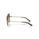 Tory Burch Women's Sunglasses TY6080-334913 - Golden Metal Frame, Brown Gradient Lenses (58/15/140 mm)