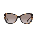 Γυναικεία Γυαλιά Ηλίου Michael Kors Saint Croix MK2230U 30063G – Καφέ Ταρταρούγα Σκελετός με Καφέ Φακούς 56/16/140