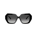 Michael Kors South Women's Sunglasses MK2232U-30058G – Black Frame, Black Gradient Lens (54/18/140 mm)