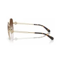 Tory Burch Women's Sunglasses TY6112-334613 Gold Frame Brown Lens (56/16/140 mm)