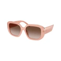 Tory Burch Women's Sunglasses TY7218U202813 - Pink Acetate Frame, Pink Lenses (54/18/140 mm)