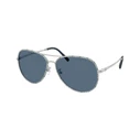 Tory Burch Women's Sunglasses TY6114-32744L (60/14/140) Grey Frame