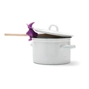 Λοιπά εργαλεία κουζίνας Ototo Agatha Purple Spoon Holder & Steam Releaser