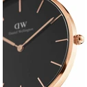 Daniel Wellington Petite Ashfield Γυναικείο Ρολόι 36mm Μπαταρίας με Ροζ Χρυσό Μεταλλικό Μπρασελέ