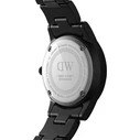 Daniel Wellington Iconic Link Ceramic Γυναικείο Ρολόι 32mm Μαύρο Κεραμικό Μπρασελέ