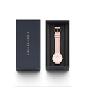 Daniel Wellington Petite Γυναικείο Ρολόι 32mm Ροζ Δερμάτινο Λουράκι DW00100514