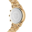 Daniel Wellington Iconic Ανδρικό Ρολόι 42mm Χρονογράφος Μπαταρίας με Χρυσό Μεταλλικό Μπρασελέ DW00100641