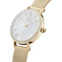 Daniel Wellington Petite Lumine Γυναικείο Ρολόι 28mm Χρυσό Ατσάλινο Μπρασελέ DW00600662