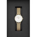 Daniel Wellington Petite Lumine Γυναικείο Ρολόι 28mm Χρυσό Ατσάλινο Μπρασελέ DW00600662