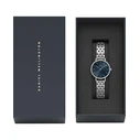 Daniel Wellington Petite Lumine Γυναικείο Ρολόι 28mm Ασημί Μεταλλικό Μπρασελέ DW00100664