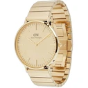 Daniel Wellington Piano Ανδρικό Ρολόι 40mm Μπαταρίας με Χρυσό Μεταλλικό Μπρασελέ DW00100779