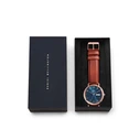 Daniel Wellington Classic Γυναικείο Ρολόι Μπαταρίας με Καφέ Μεταλλικό Μπρασελέ DW00100830