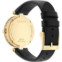 Gucci Diamantissima Women's Quartz Watch 32mm YA141404 Black Leather Strap