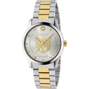 Gucci Γυναικείο Ρολόι 38mm Μπαταρίας με Μεταλλικό Μπρασελέ YA1264074