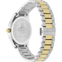 Gucci Γυναικείο Ρολόι 38mm Μπαταρίας με Μεταλλικό Μπρασελέ YA1264074