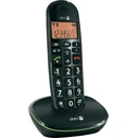 Doro PhoneEasy 100w Duo (μαύρο) - Ασύρματο DECT τηλέφωνο (2 ακουστικά)