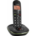 Doro PhoneEasy 105wr (black) — Cordless landline phone for seniors