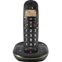 Doro PhoneEasy 105wr (black) — Cordless landline phone for seniors