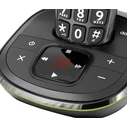 Doro PhoneEasy 105wr (black) — Cordless landline phone for seniors