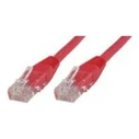 Microconnect U/UTP Cat6 Flat LSZH Ethernet Network Cable 0.5m Red (UTP6005R)