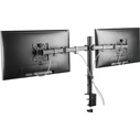 Deltaco GAM-040 Βάση Γραφείου για 2 Οθόνες έως 32 inches με Βραχίονα