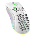 Deltaco Gaming Ποντίκι USB RGB, λευκό (GAM-120-W)