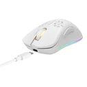 Deltaco Gaming Ποντίκι USB RGB, λευκό (GAM-120-W)