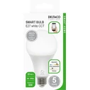 Deltaco Smart LED Bulb 9W E27 Adjustable White 806 lm Dimmable SH-LE27CCTC