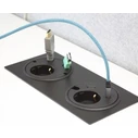 Black Wall Socket W125838324 (MPN: 935-PD10)