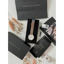 Daniel Wellington Classic Bristol Men's 36mm Quartz Watch Brown Leather Strap DW00100143