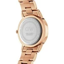 Daniel Wellington Iconic Link Γυναικείο Ρολόι 36mm Ροζ Χρυσό Ατσάλινο Μπρασελέ DW00100209