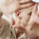 Sudio A1 In-ear Bluetooth Handsfree Ακουστικά με Θήκη Φόρτισης Ροζ