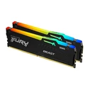 Kingston 64GB (2x32GB) FURY Beast RGB DDR5 6000MT/s CL30 DIMM Kit KF560C30BBEAK2-64