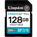 Kingston microSDXC 128GB with SD Adapter - UHS‑I U3 V30 Class 10