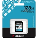 Kingston microSDXC 128GB with SD Adapter - UHS‑I U3 V30 Class 10