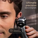 Braun Series 9 Pro+ 9577cc Ξυριστική Μηχανή Ασημί με Powercase και Σταθμό Καθαρισμού