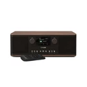 PURE Classic C-D6 Digital Radio CD System - Coffee / Black Walnut (EU/UK)