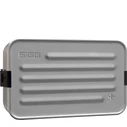 SIGG Metal Box Plus L Alu - Metal Lunch Box / Food Container (2 Compartments)
